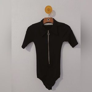 Stoned Immaculate Black Bodysuit Size Medium